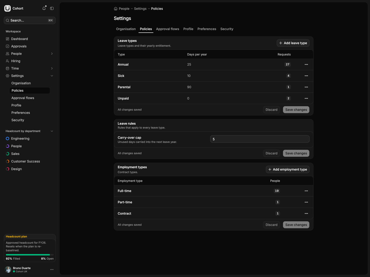 Cohort screen 4