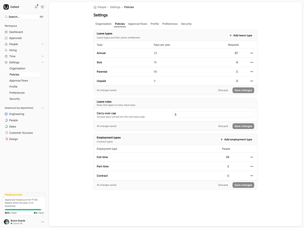 Cohort screen 4