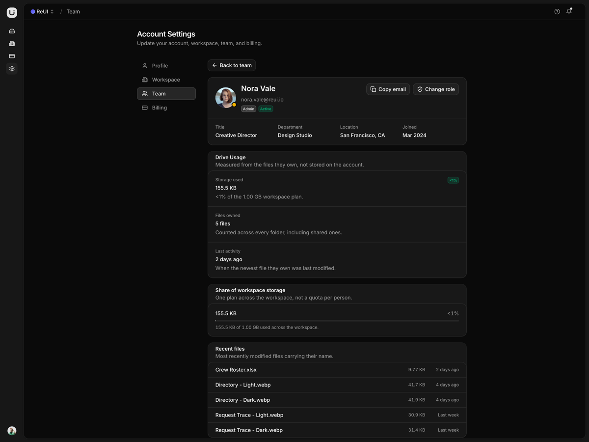 Filebox screen 2