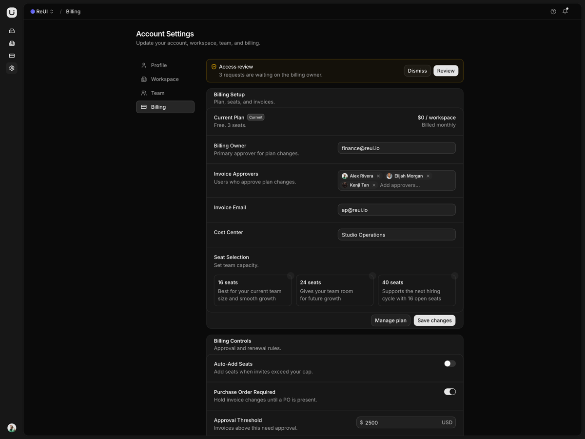 Filespace screen 2