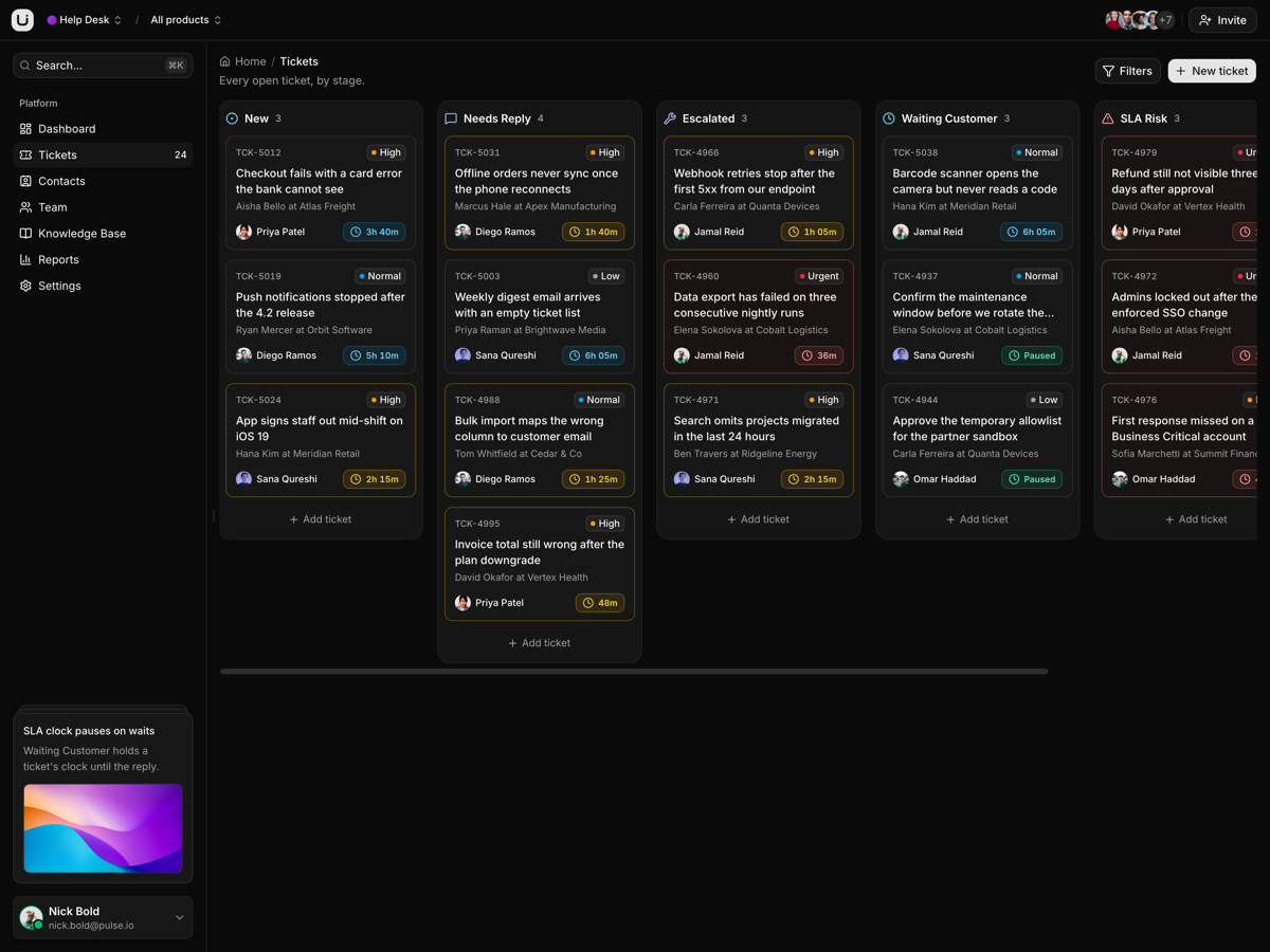 Pulse screen 2